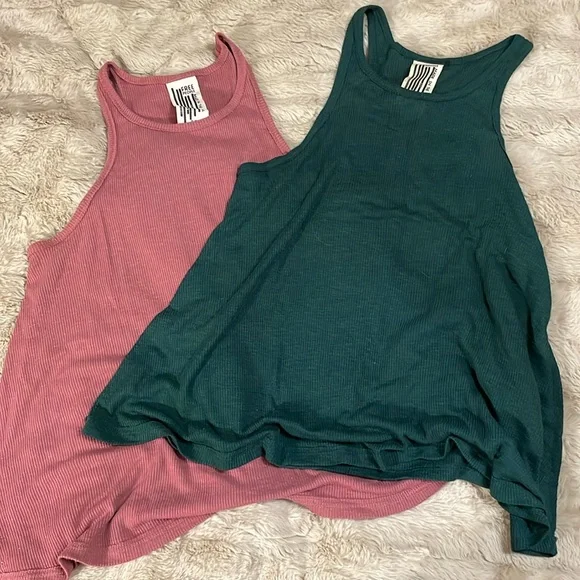 Free people Long Beach tanks size small - Picture 1 of 7